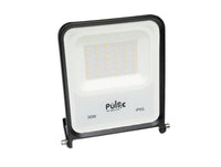 גוף תאורה הצפה קאסה שחור 30W 3000K IP65