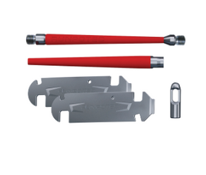 סט ראשים ועינית לסרט משיכה פיבר GF3 3mm