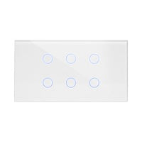 מתג חכם 6 לחצנים 4 מודול לבן WIFI