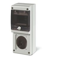 לוח שרות מודולרי ל-1 שקע 4 מודול SCAME BLOCK1 IP66